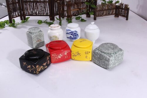 Tea and Coffee  Candy  Canister  Jar