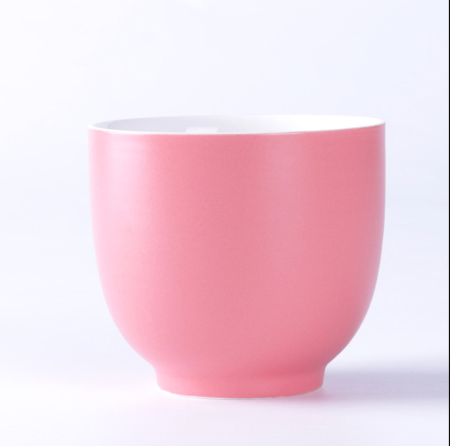 70025 Simple Tea Cup Pink Color 220ml 7 OZ