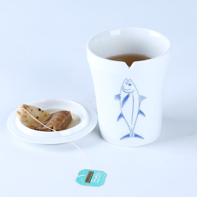 70020 Tea Bag Mug Pyramid Tea Mug 350 ml Unique Design - Image 4