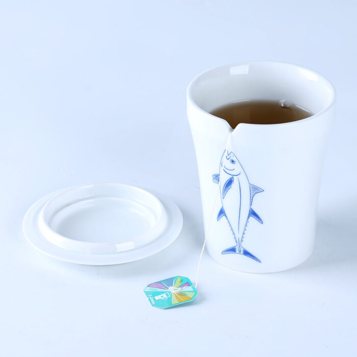 70020 Tea Bag Mug Pyramid Tea Mug 350 ml Unique Design - Image 2