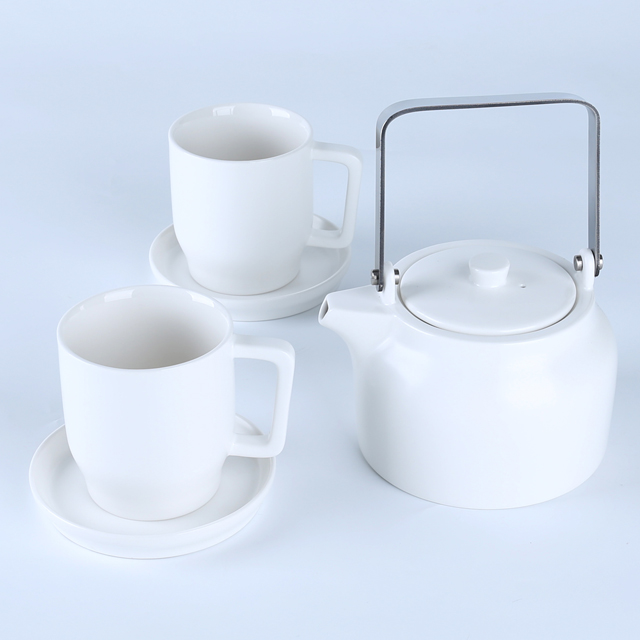 70022 Simple Teapot 0.8 L matte blue | white | black |Turquoise - Image 7