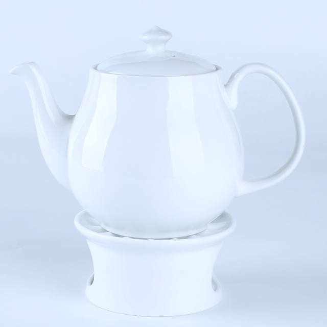 Premium Quality White Fine Porcelain Tea Set - Image 11