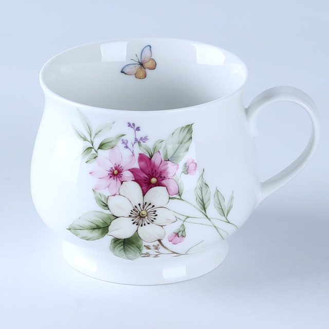 70037 Dream Garden Flowers Mug matched warmer - Image 2