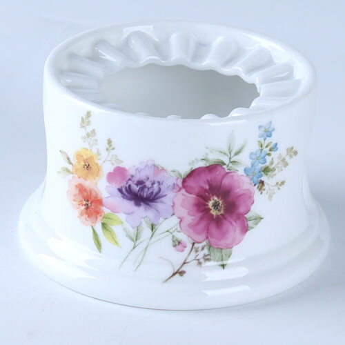70039 Dream Garden Flowers  Tea Warmer small size
