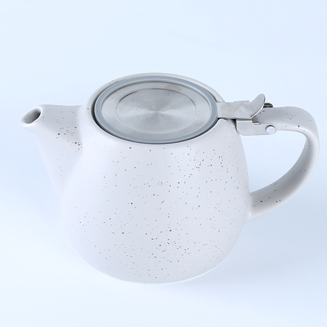 70046 Dot Glaze Stackable Teapot with SLS Lid and Infuser 18 OZ 540 ml - Image 6