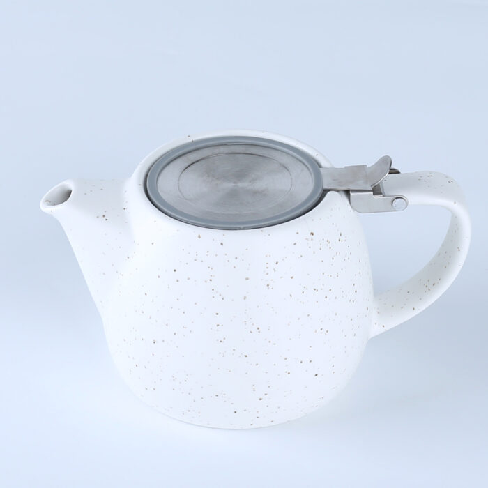 70046 Dot Glaze Stackable Teapot with SLS Lid and Infuser 18 OZ 540 ml - Image 5