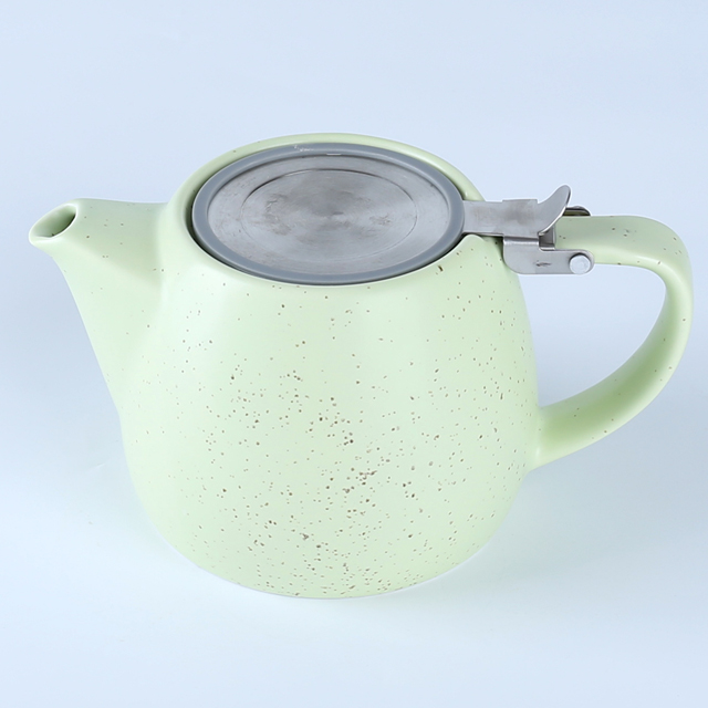 70046 Dot Glaze Stackable Teapot with SLS Lid and Infuser 18 OZ 540 ml - Image 3