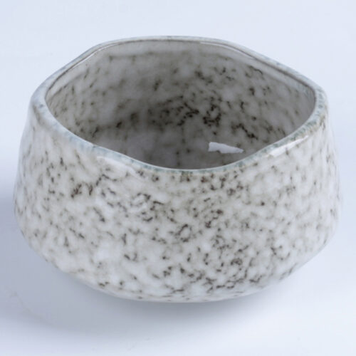 72001 Traditional Japanese Black Stone Matcha Tea Bowl Chawan