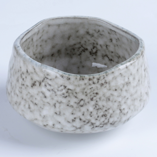 72001 Traditional Japanese Black Stone Matcha Tea Bowl Chawan