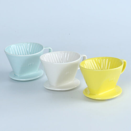 Elegance in Every Drop: Precision-Crafted Fine Porcelain Coffee Dripper