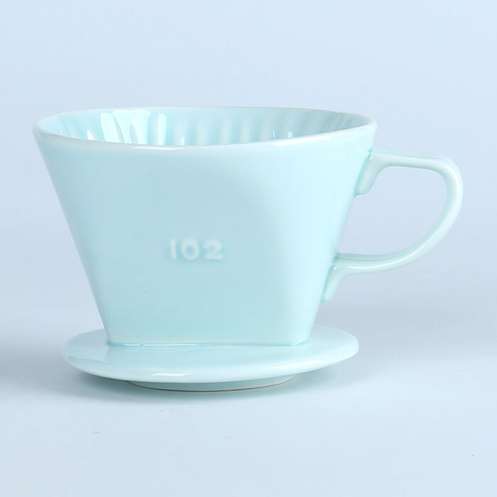 80249 Elegance in Every Drop: Precision-Crafted Fine Porcelain Coffee Dripper - Image 4