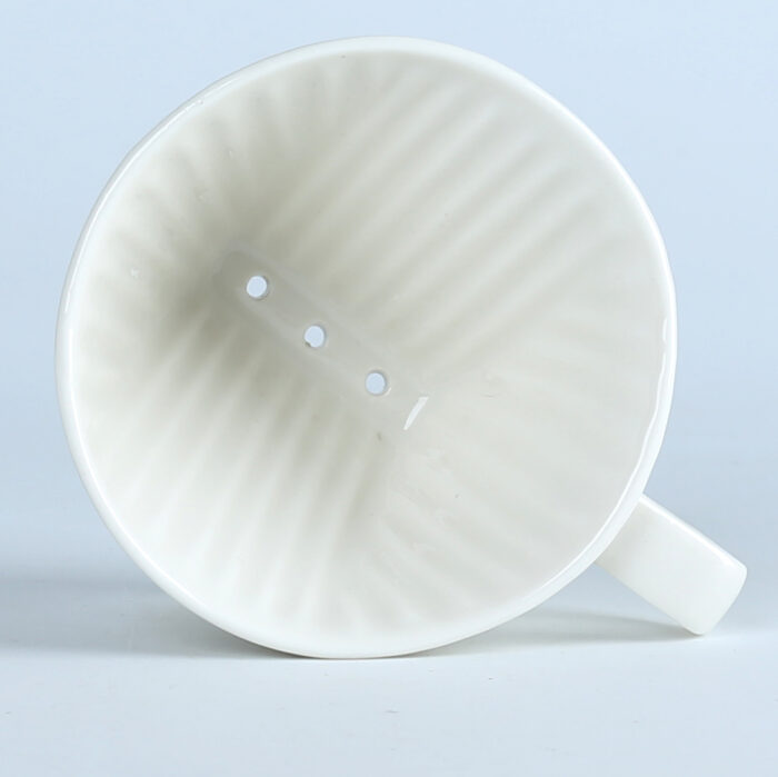 Elegance in Every Drop: Precision-Crafted Fine Porcelain Coffee Dripper - Image 7