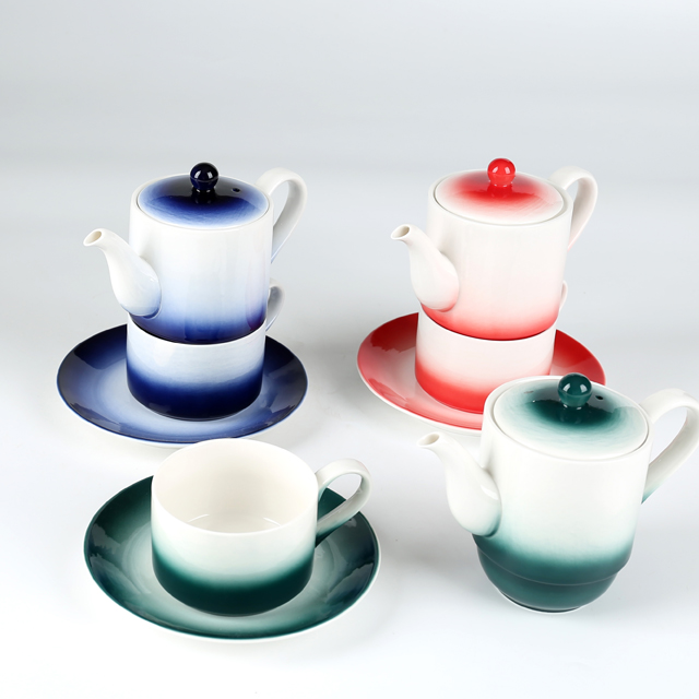 70086 70040 Changeable Colors Double colors teapot set 0.5 L with infuser - Image 4