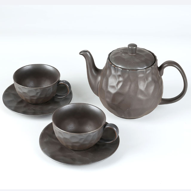 70016 70017 Reactive Glaze Teapot Set 1L - Image 6