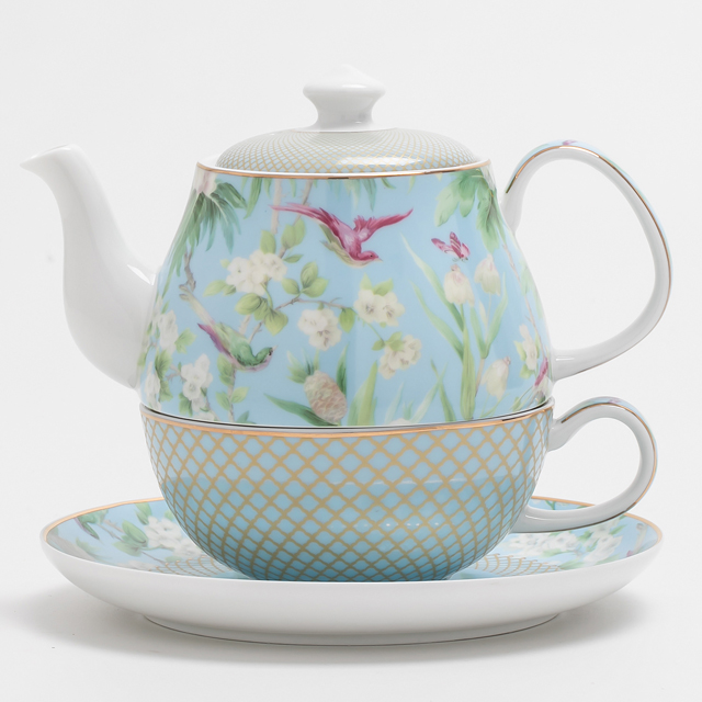 70091 new Forest Tea Mug with infuser Basket - Image 2