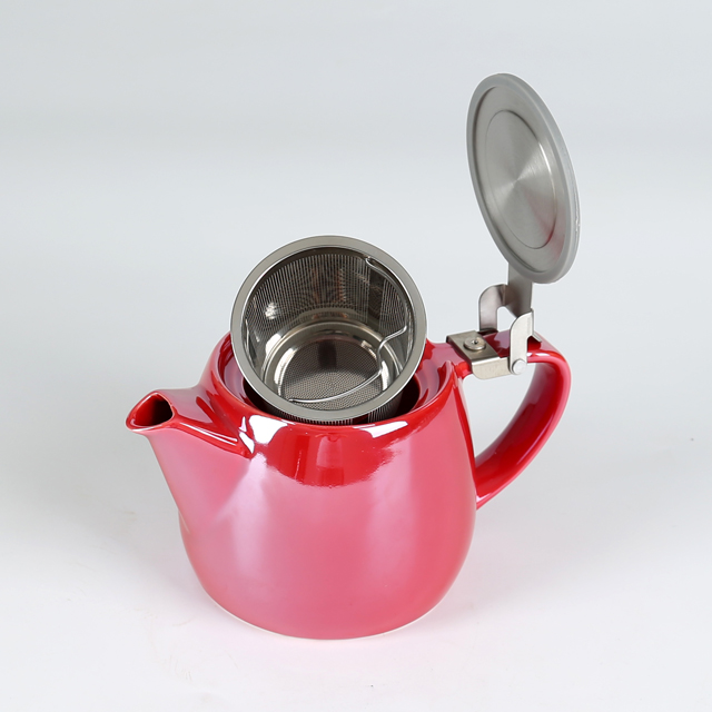 70009 70010 Sparking Color Teapot Set with Stainless Steel Infuser 1L - Image 5