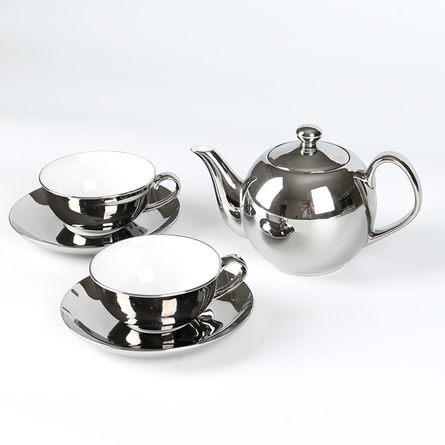 70009 70010 Sparking Color Teapot Set with Stainless Steel Infuser 1L - Image 3