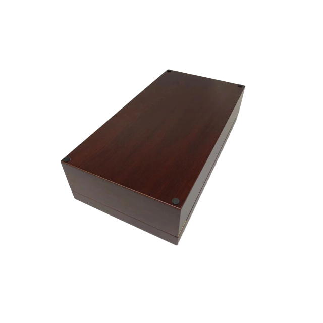 71025 Black color 8 sections luxury tea display wooden box packing - Image 4