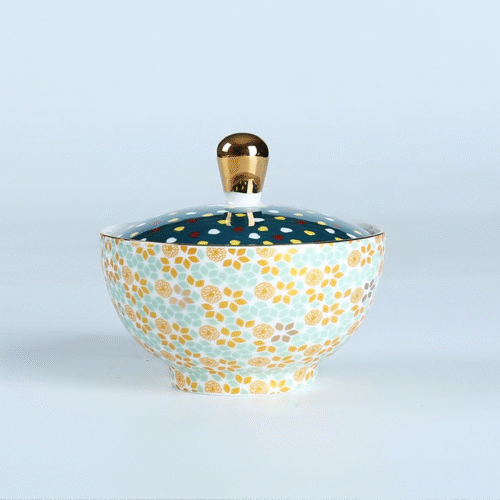 70153   Sugar Bowl Jungle Paradise Teawear Classcial Collection