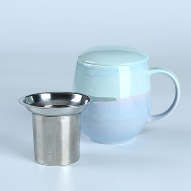 70159 Contrast-reactive glazed colors collection -White-Pink Striped Color - Image 4