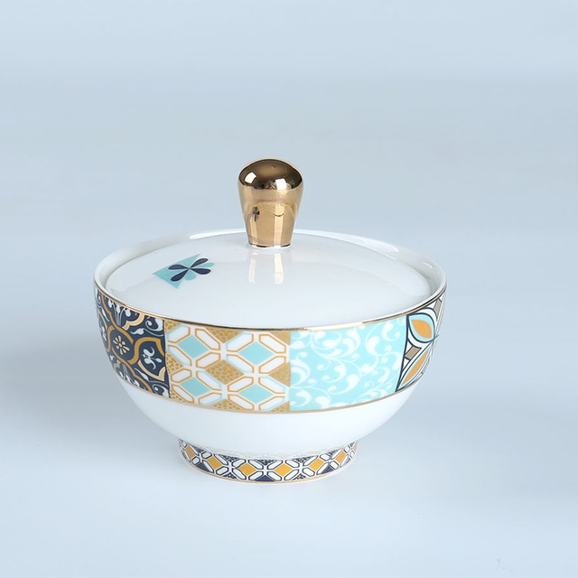 70153 Sugar Bowl Forlar French Style Teaware Collection - Image 3