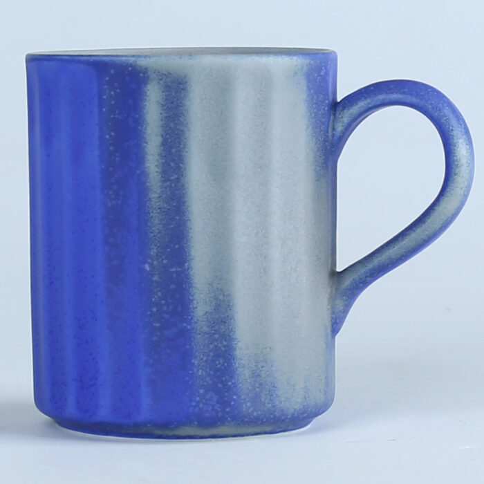 Morning Harmony: Four-Piece Breakfast Tableware Set (Blue) - Image 5