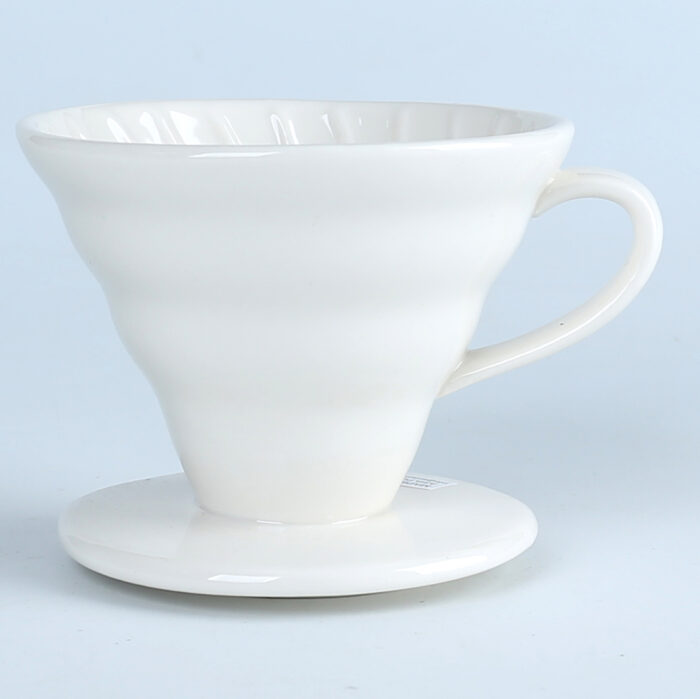 80247 Elegance in Every Drop: Precision-Crafted Fine Porcelain Coffee Dripper - Image 6