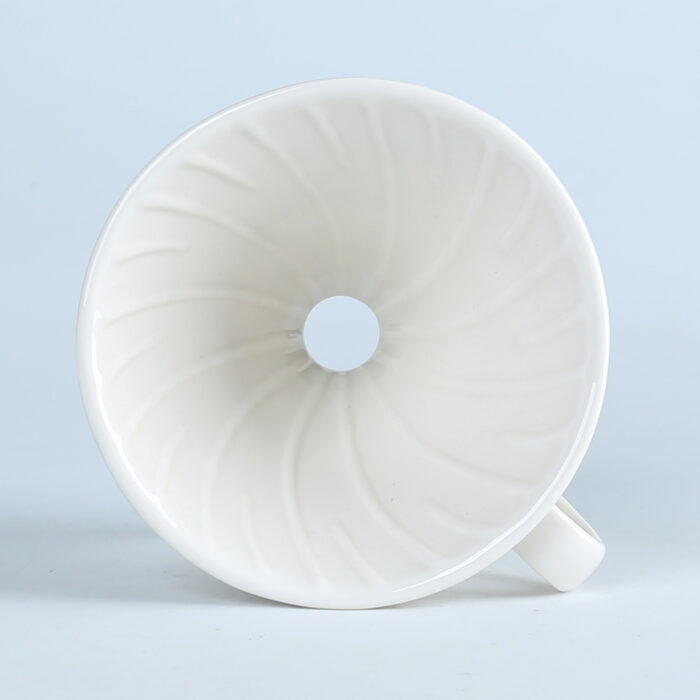 80247 Elegance in Every Drop: Precision-Crafted Fine Porcelain Coffee Dripper - Image 8