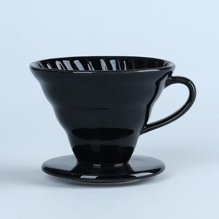 80251 Elegance in Every Drop: Precision-Crafted Fine Porcelain Coffee Dripper - Image 5