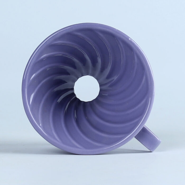 80251 Elegance in Every Drop: Precision-Crafted Fine Porcelain Coffee Dripper - Image 2